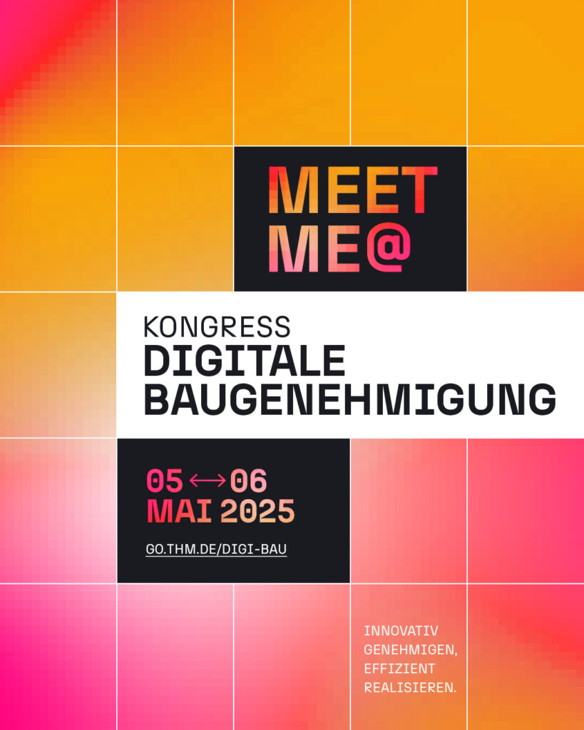 Banner Kongress digitale Baugenehmigung