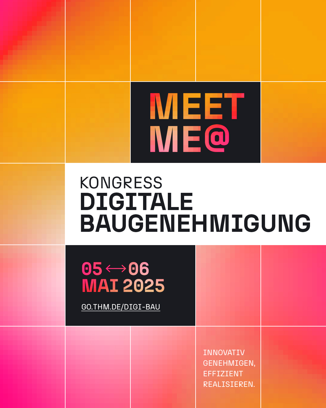 Banner Kongress digitale Baugenehmigung